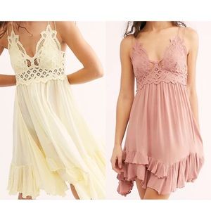 Free People Set of Two Adele Slip Dress